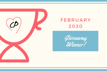 February 2020 Giveaway Winner